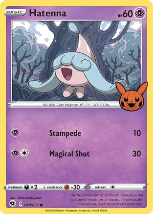 Hatenna 018/073 Trick or Trade BOOster Bundle