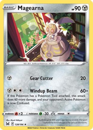 Magearna 128/196 - Reverse Holofoil Lost Origin