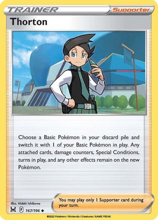 Thorton 167/196 - Reverse Holofoil Lost Origin
