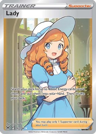 Lady (Full Art) 193/196 - Holofoil Lost Origin