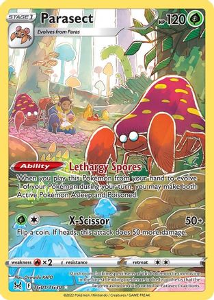 Parasect TG01/TG30 - Holofoil Lost Origin