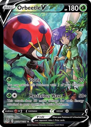 Orbeetle V TG12/TG30 - Holofoil Lost Origin