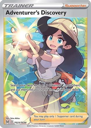Adventurer's Discovery TG23/TG30 - Holofoil Lost Origin