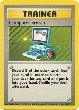 Computer Search 071/102 - Unlimited Base Set