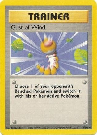 Gust of Wind 093/102 - Unlimited Base Set