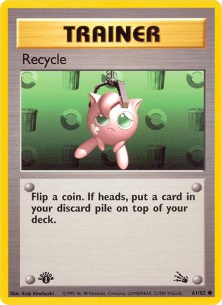 Recycle 061/62 - 1st Edition Fossil