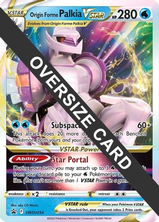 Origin Forme Palkia VSTAR - SWSH254 - Holofoil Jumbo Cards
