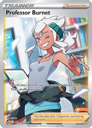 Professor Burnet TG26/TG30 - Holofoil Silver Tempest
