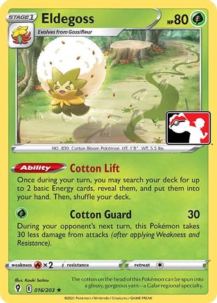 Eldegoss 016 Prize Pack Series Cards