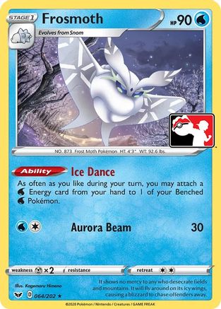 Frosmoth 064 Prize Pack Series Cards