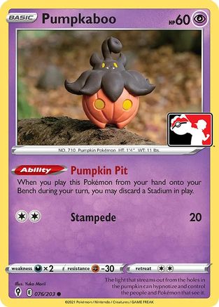 Pumpkaboo 076 Prize Pack Series Cards