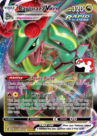 Rayquaza VMAX 111 - Holofoil Prize Pack Series Cards