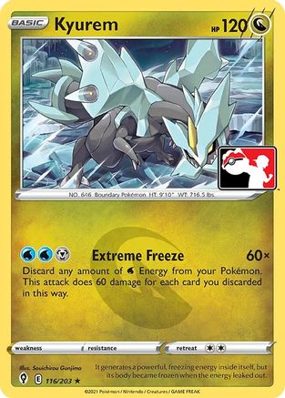 Kyurem 116 Prize Pack Series Cards
