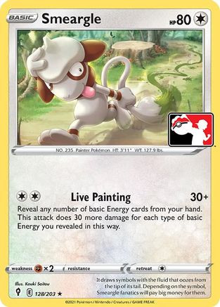Smeargle 128 Prize Pack Series Cards