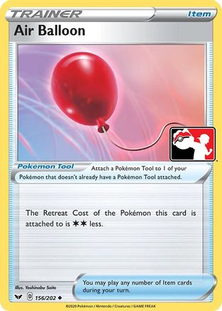 Air Balloon 156/202 Prize Pack Series Cards