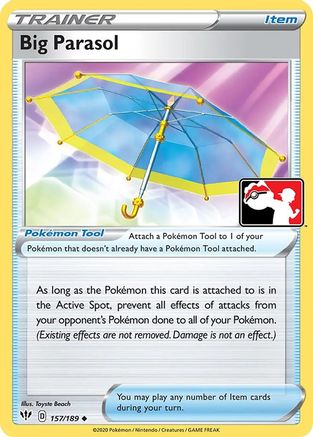 Big Parasol 157 Prize Pack Series Cards