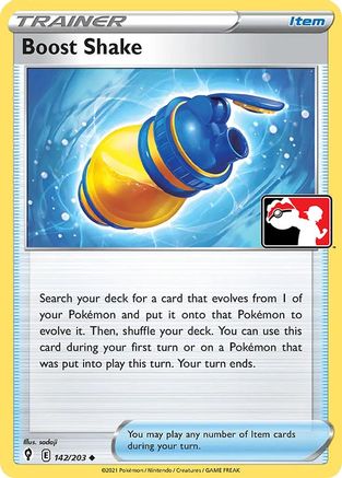 Boost Shake 142 Prize Pack Series Cards