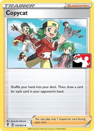 Copycat 143 - Holofoil Prize Pack Series Cards