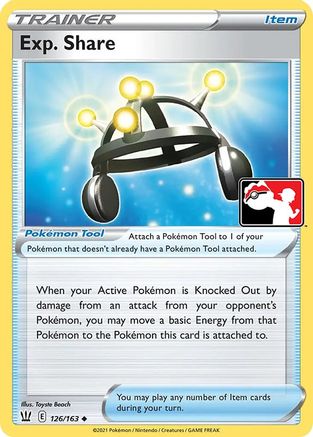 Exp. Share 126 - Holofoil Prize Pack Series Cards