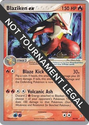 Blaziken ex - 2004 (Chris Fulop) 089 World Championship Decks