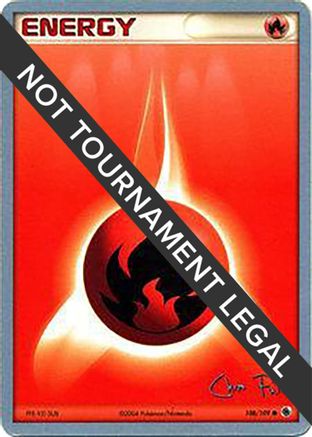 Fire Energy - 2004 (Chris Fulop) 108 World Championship Decks