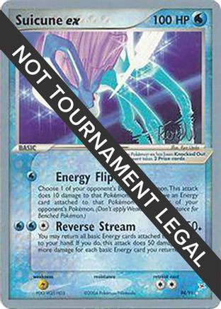Suicune ex - 2004 (Reed Weichler) 094 World Championship Decks