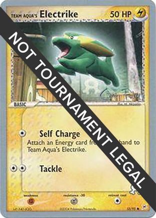 Team Aqua's Electrike - 2004 (Chris Fulop) 027 World Championship Decks