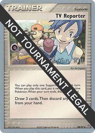 TV Reporter - 2005 (Curran Hill) 088 World Championship Decks