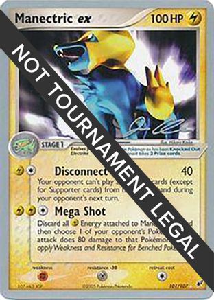 Manectric ex - 2006 (Jason Klaczynski) 101 World Championship Decks