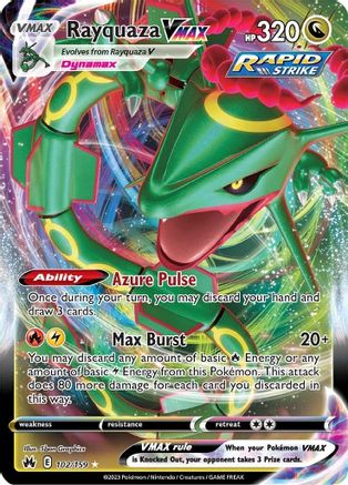 Rayquaza VMAX (102) (102) 102/159 - Holofoil Crown Zenith
