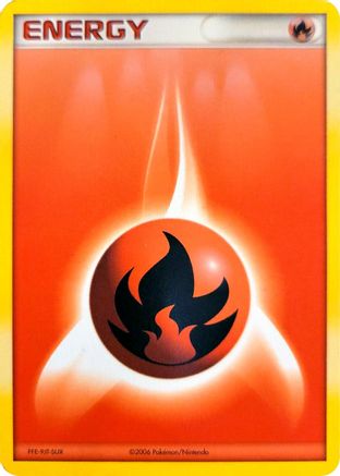 Fire Energy (2006 Unnumbered) (2006 Unnumbered) League & Championship Cards