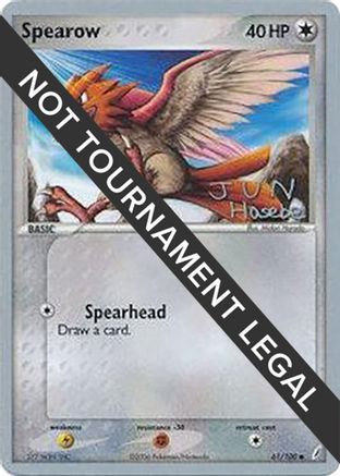 Spearow - 2007 (Jun Hasebe) 061 World Championship Decks