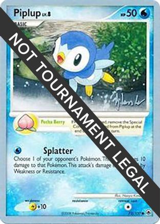 Piplup (72) (72) - 2008 072 World Championship Decks