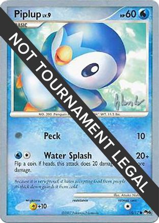 Piplup (15) (15) - 2008 015 World Championship Decks