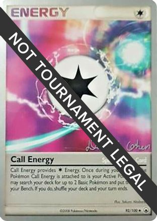 Call Energy - 2009 (David Cohen) 092 World Championship Decks