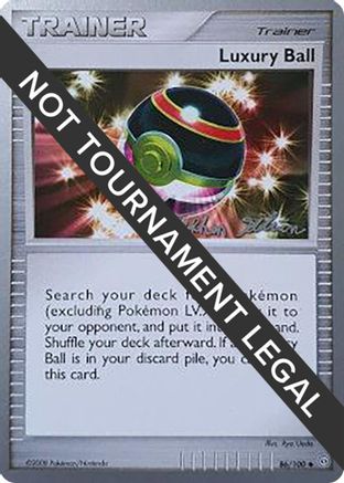 Luxury Ball - 2009 (Stephen Silvestro) 086 World Championship Decks