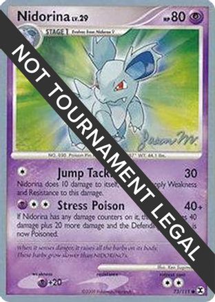 Nidorina - 2009 (Jason Martinez) 073 World Championship Decks