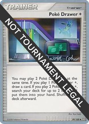 Poke Drawer + - 2009 (David Cohen) 089 World Championship Decks