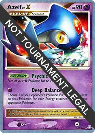 Azelf LV.X - 2010 (Michael Pramawat) 140 World Championship Decks