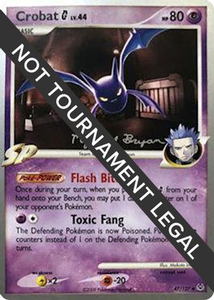 Crobat G - 2010 (Mychael Bryan) 047 World Championship Decks