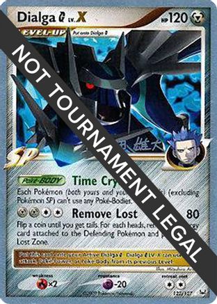 Dialga G LV.X - 2010 (Yuta Komatsuda) 122 World Championship Decks