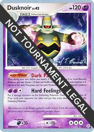 Dusknoir (Michael Pramawat) 002 World Championship Decks