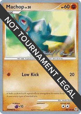 Machop - 2010 (Michael Pramawat) 086 World Championship Decks