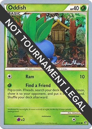 Oddish - 2011 (Ross Cawthon) 060 World Championship Decks