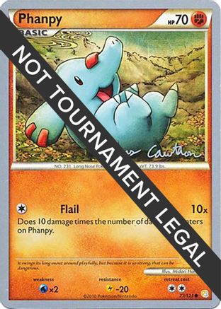 Phanpy - 2011 (Ross Cawthon) 077 World Championship Decks