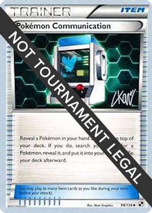 Pokemon Communication - 2011 (Christopher Kan) 099 World Championship Decks