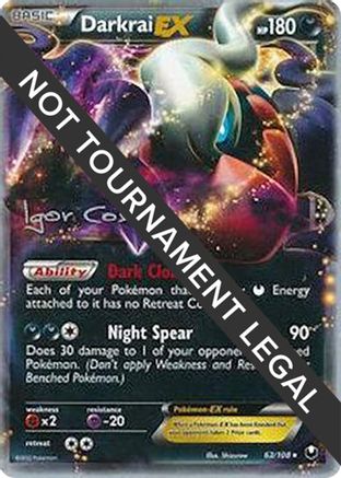 Darkrai EX - 2012 (Igor Costa) 063 World Championship Decks