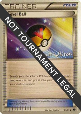 Level Ball - 2013 (Ian Whiton) 089 World Championship Decks