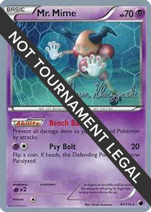 Mr. Mime - 2013 (Jason Klaczynski) 047 World Championship Decks