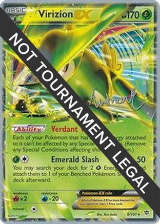 Virizion EX - 2014 (Andrew Estrada) 009 World Championship Decks